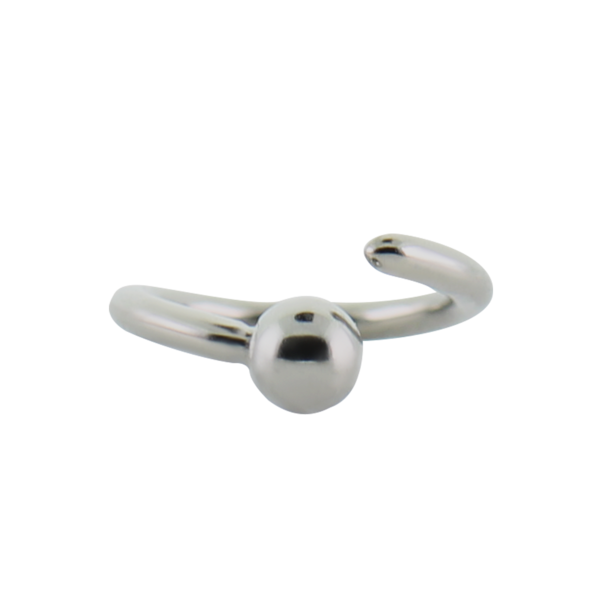 Stainless Steel Fixed Bead Ring
